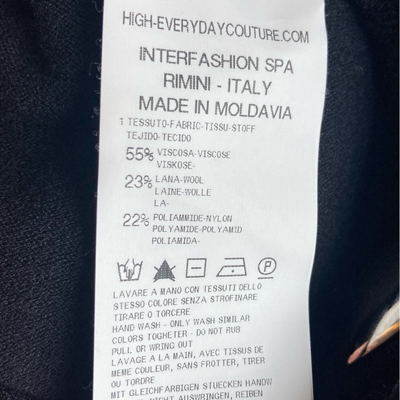 High Couture Cardigan Fit and Flare Sweater by Clair Campbell Button Front - Picture 11 of 16